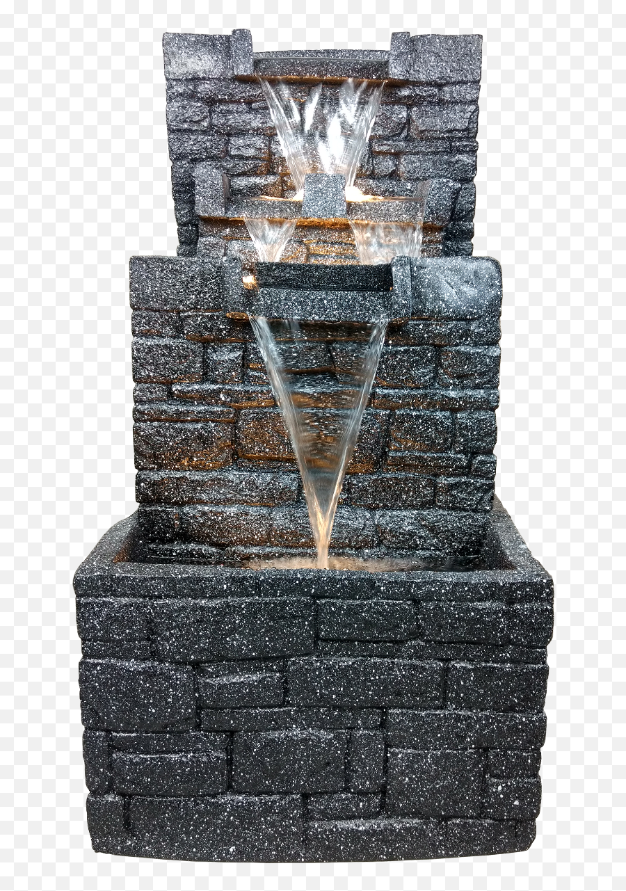 Png Brics Wall Water Fountain - Transparent Fountain For Office,Water Fountain Png