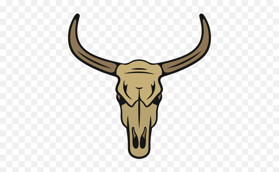 Cowboy Bull Head - Transparent Bull Head Png,Bull Horns Png