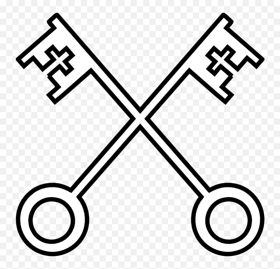 Religious Symbols Png - Chrismons And Chrismon Patterns To Crossed Keys Catholic Symbol,Christianity Symbol Png