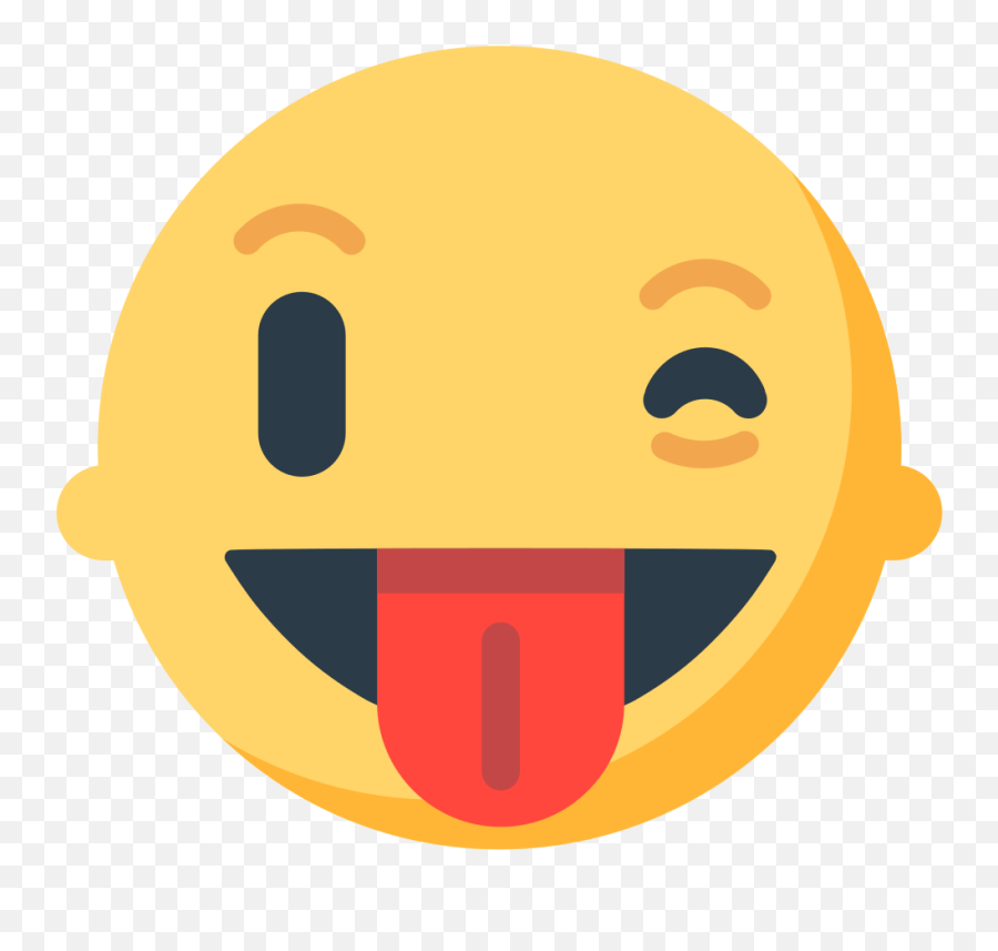Emoji Emoticon Wink Tongue Smiley - Emoji Png Download Meaning,X Emoji Png