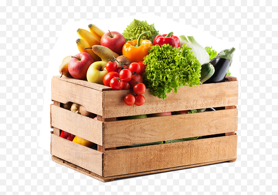 Home Komalas Vegemart U2013 Online Grocery Delivery - Packaging Of Fruits And Vegetables In Wooden Crates Png,Veggies Png