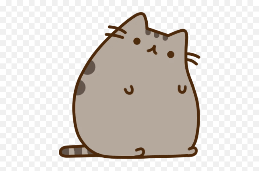Pusheen The Cat Sticker Package For Telegram - Pusheen Lazy Png,Pusheen Cat Png