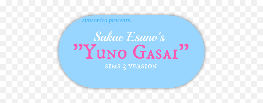 Download Hd Requested Follower Gift Yuno Gasai From U201cmirai - Label Png,Yuno Gasai Png