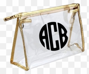 Customizable Trim Travel Zipper Pouch - Fendi png