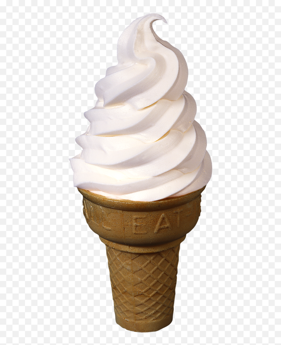 Ice Cream Cone Vanilla - Transparent Background Ice Cream Png,Icecream Png