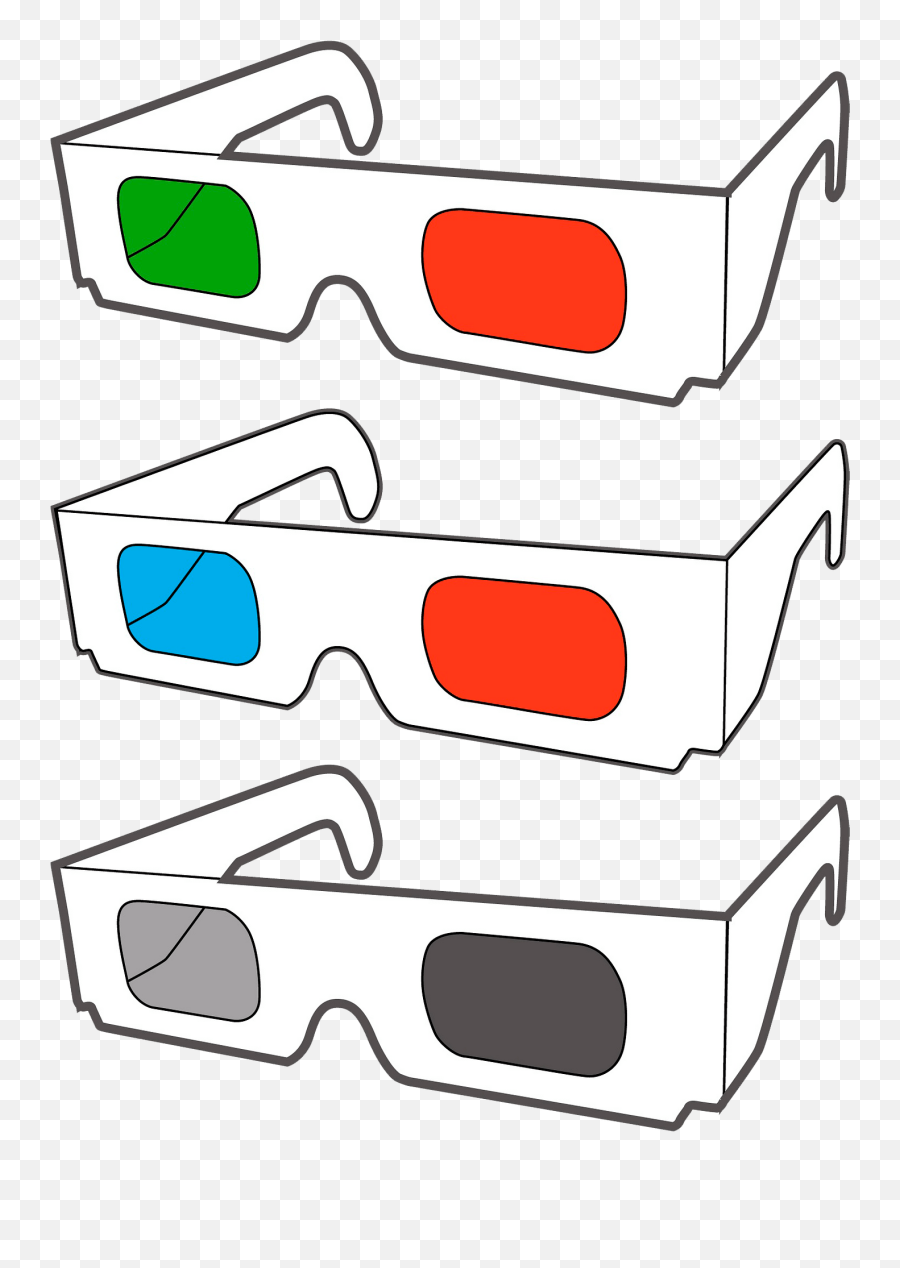 3d Glasses Clipart Free Download Transparent Png Creazilla - 3d Glasses Clip Art,3d Glasses Png