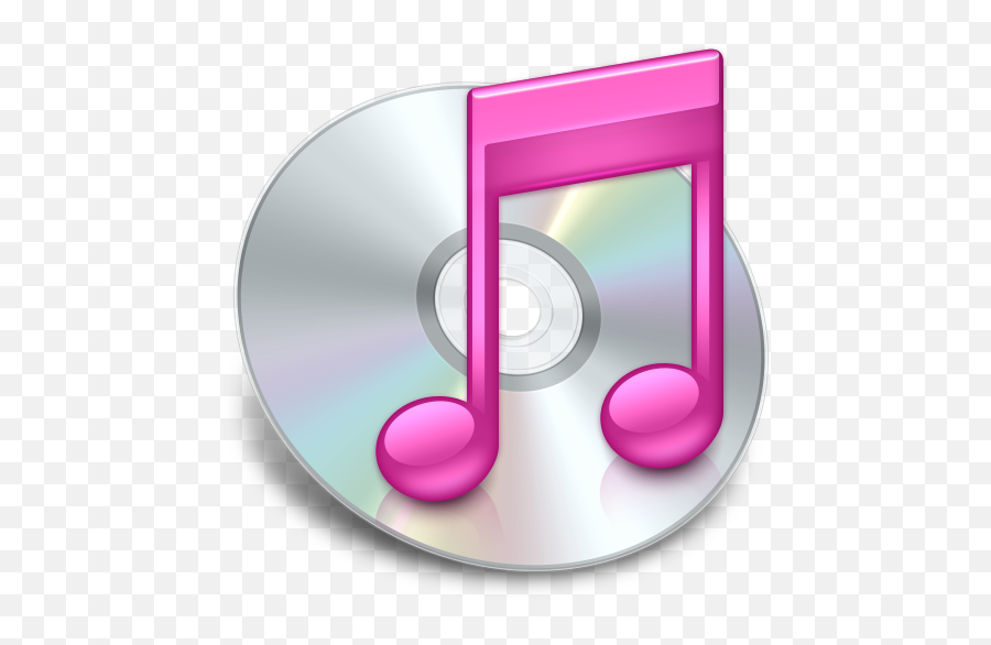 Itunes Pink Icon - Pink Itunes Icon Png,Itunes Icon Png
