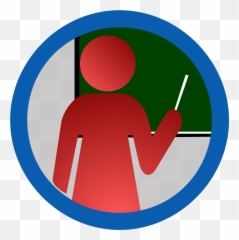 Teacher Big Image Png - Transparent Background Education Icon Free