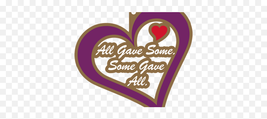 2017 Purple Heart Day 5k U0026 10k Orlando - Salute Vets Girly Png,Purple Heart Transparent