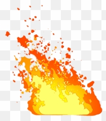 Cartoon Fire 1 - Vertical png