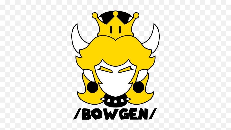 Bowsette General - Automotive Decal Png,Bowsette Png