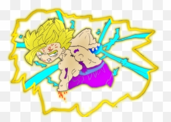 Gohan Fire That Full Power Kamehameha - Fictional Character Png,Kamehameha Png