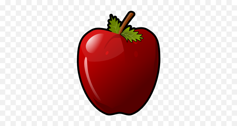 Red Apple Free To Use Clipart 3 - Clipartbarn Apple Clip Art Public Domain Png,Red Apple Png