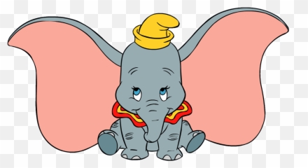 Download Elephant Ears Clipart - Dumbo Disney Full Size Dumbo Drawings Png,Elf Ear Png