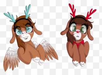 Clipart Reindeer Antler Transparent - Fictional Character png