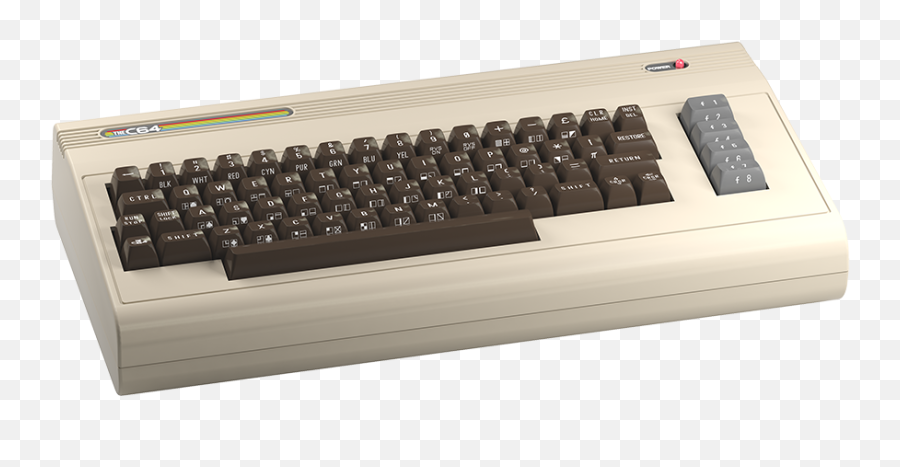 The C64 - Retro Games Commodere C64 Png,Trademark Icon On Keyboard