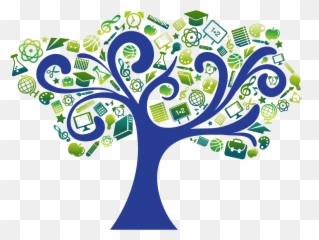 Tree Of Education Icon - School 992x850 Png Clipart Download For All Poster