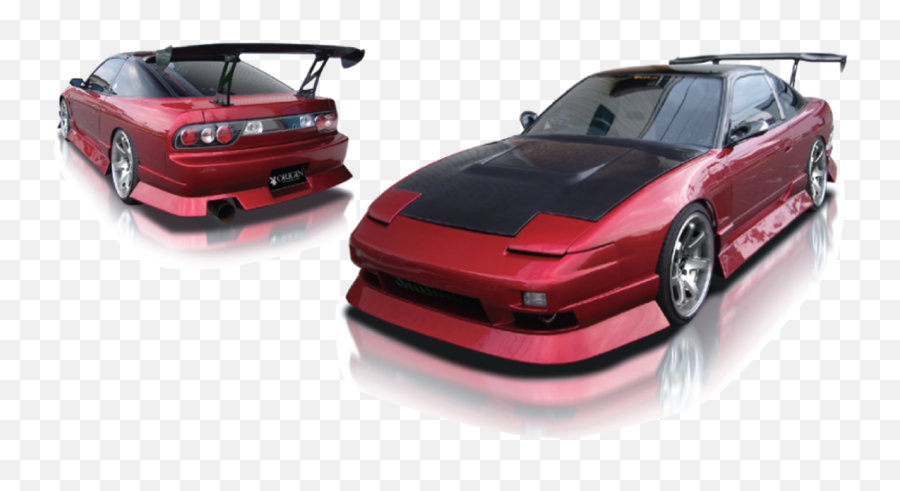 Origin Aggressive Type Ii Full Body Kit - Nissan 240sx S13 94 240sx Body Kits Png,Rc Icon A5 Kit