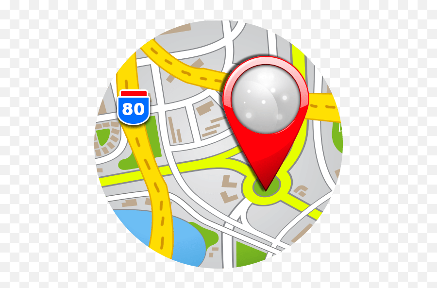 My Location Maps Gps Latitude Longitude 10 Apk Download - Play Png,My Location Icon