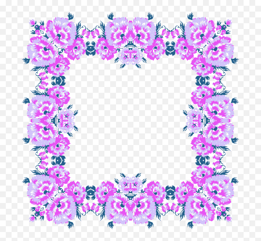 Pink Picture Frame Lilac Png Clipart Icon