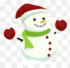 Santa Claus Christmas Hat Black Icon - Transparent Background For Snowman png