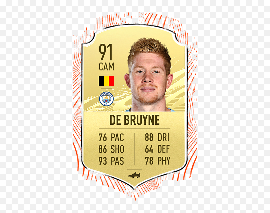 Fifa 21 Player Ratings - Bruyne Fifa 21 Card Png,Smile Messi Icon Circle