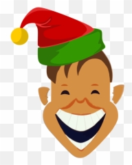 Laughing Boy Icons Logo Clipart - Christmas Elf Cartoon png