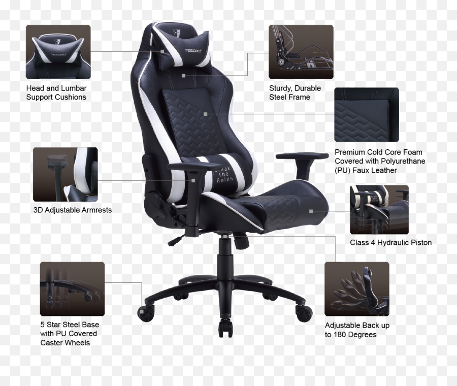 Tesoro Introduces Its New Zone Balance Gaming Chairs - Features Of A Gaming Chair Png,Gaming Chair Png