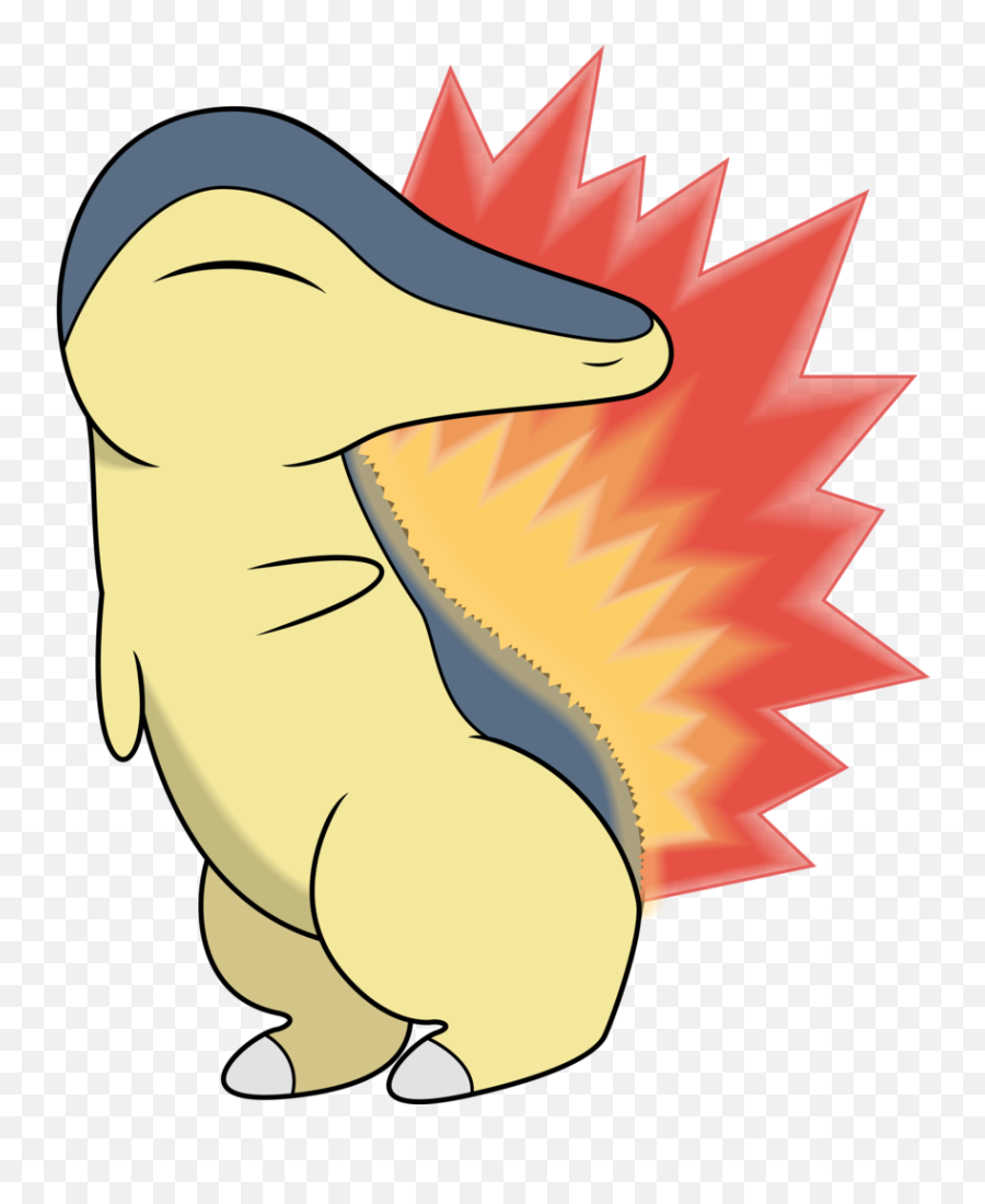 Cyndaquil Clipart Ash Ketchum - Typhlosion Pokemon Png,Cyndaquil Png