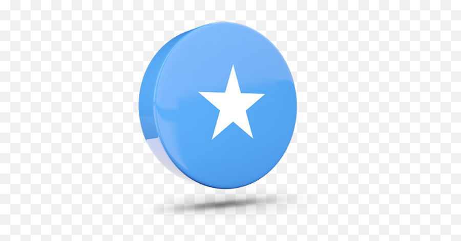 Glossy Round Icon 3d Illustration Of Flag Somalia - Icon Png Vietnam Flag Circle,Glossy Icon