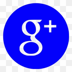 Blue Google Plus 4 Icon - Free blue social icons Dot png