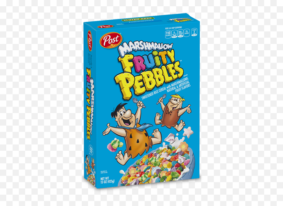 Post Marshmallow Fruity Pebbles 311g - Fruity Pebbles With Marshmallows Png,Marshmellow Png