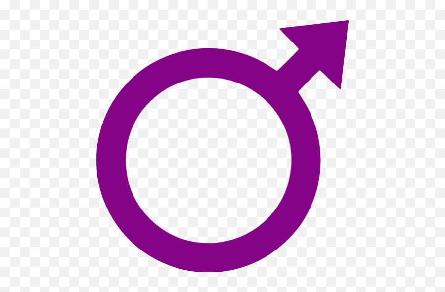 Purple Male Icon - Free Purple Gender Icons Red Male Symbol Png,Male Image Icon