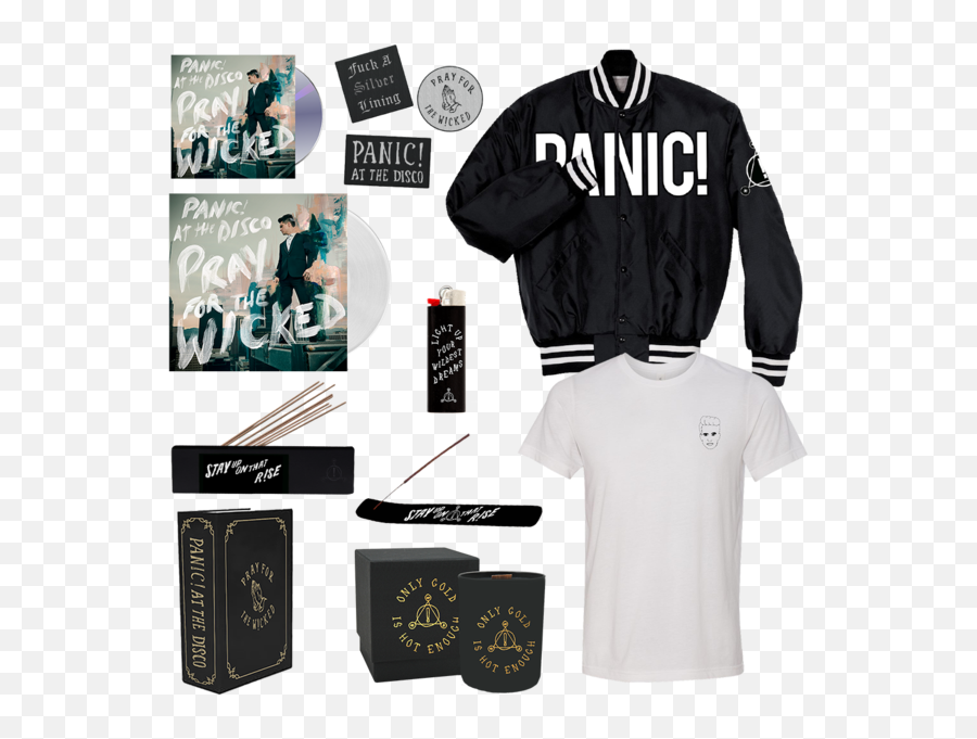 Disco Insence Book Stash Box Candle - Tour Panic At The Disco Merch Png,Panic At The Disco Logo Png