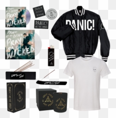 Disco Insence Book Stash Box Candle - Tour Panic At The Disco Merch Png,Panic At The Disco Logo Png