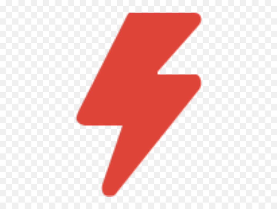Lightning Red Sign Geometry Vector - Clip Art Png,Red Lightning Transparent