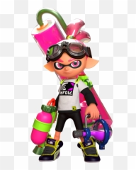 Splatoon Pink Inkling Boy - Splatoon Pink Inkling Boy Png,Inkling Png