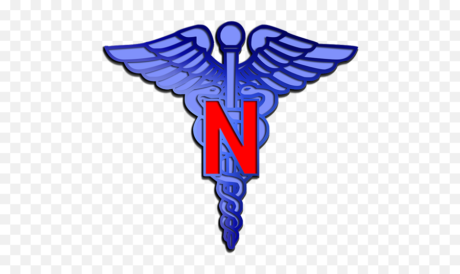 Nurse Medical Blue Caduceus Symbol Clipart Image - Ipharmdnet Clipart Medicine Symbol Png,Nursing Icon