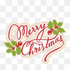 Download Free Png Merry Christmas Text And - Dlpngcom Cute Merry Christmas Logo,Free Christmas Png