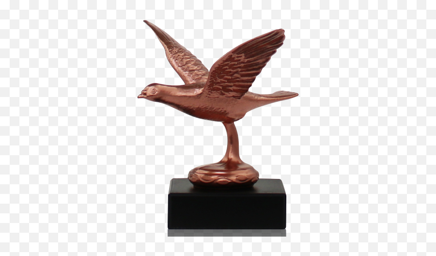 Metal Figure Flying Pigeon 110cm - Bronze Sculpture Png,Pigeons Png