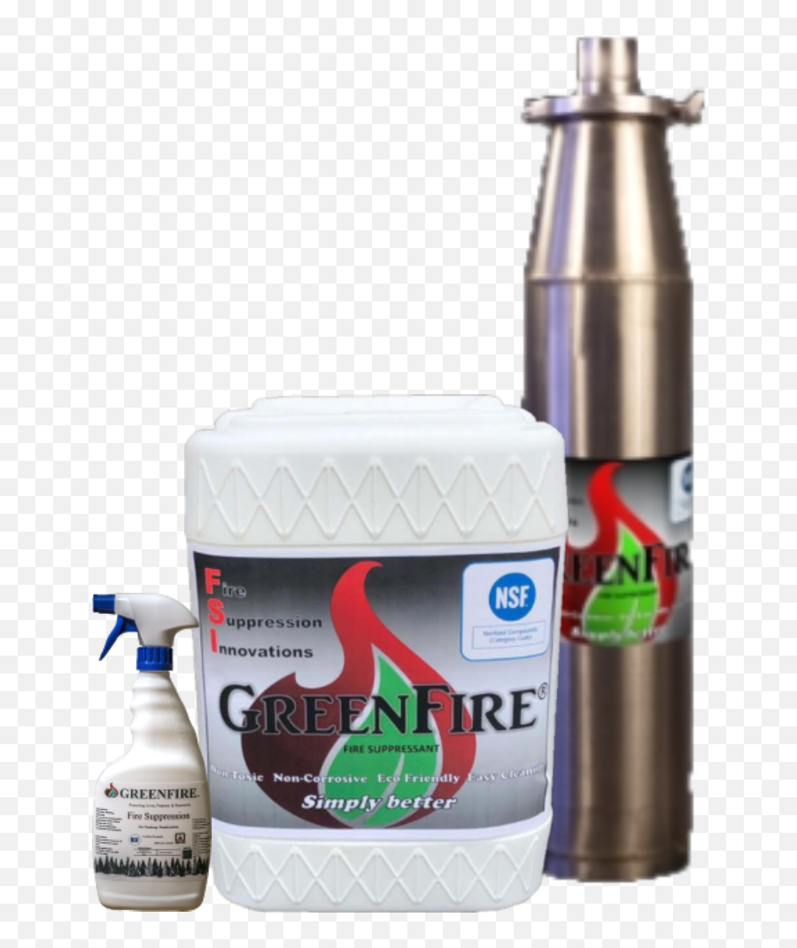Fire Suppression Innovations - Protectin 648583 Png Water Bottle,Green Fire Png