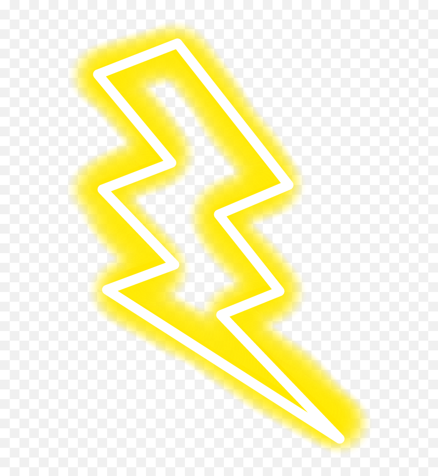 Download Neon Yellow White Lightning - Yellow Neon Lightning Png,Yellow Lightning Png