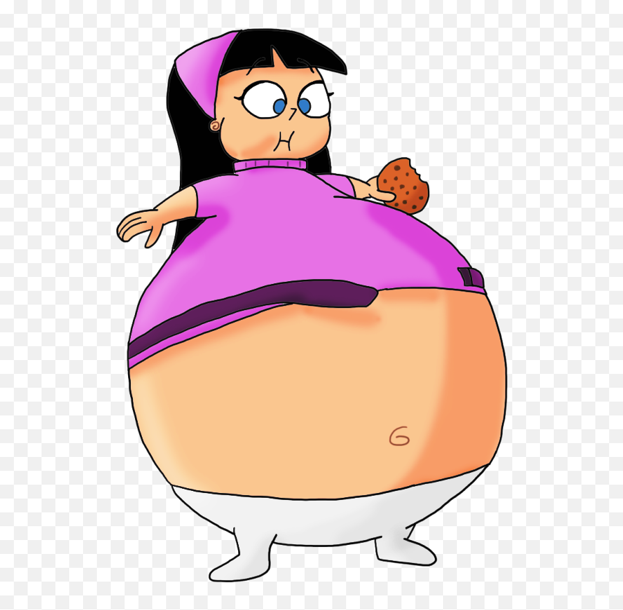 Wanda Trixi Fat Transparent Png - Weight Gain Lisa Simpson,Fat Png