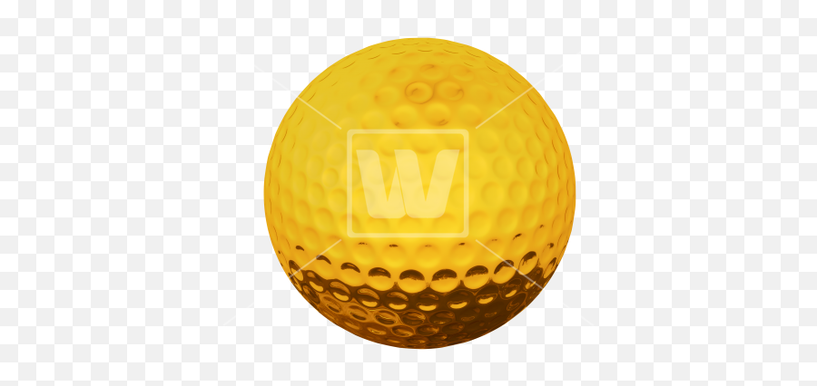 Golden Ball Png Image - Golden Golf Ball Transparent Background,Gold Ball Png