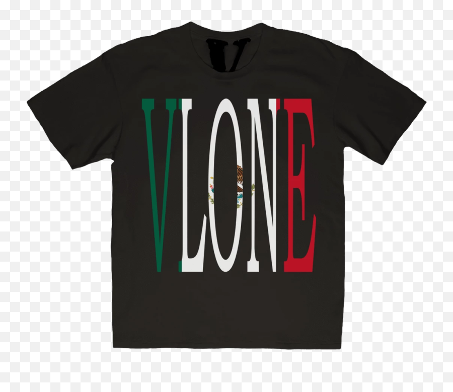 Vlone Mexico Staple Tee - Vlone Puerto Rico Shirt Png,Vlone Logo Png