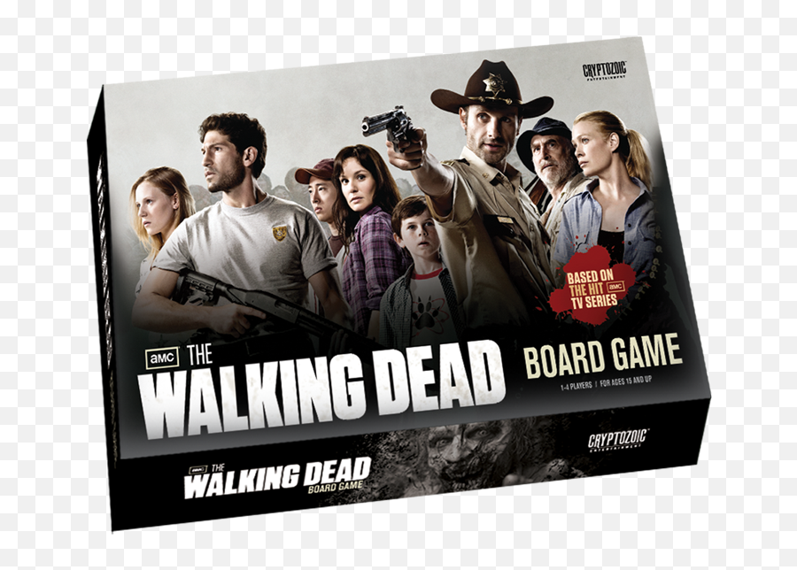 The Walking Dead Board Game Cryptozoic Entertainment - Walking Dead Board Game Png,Board Game Png