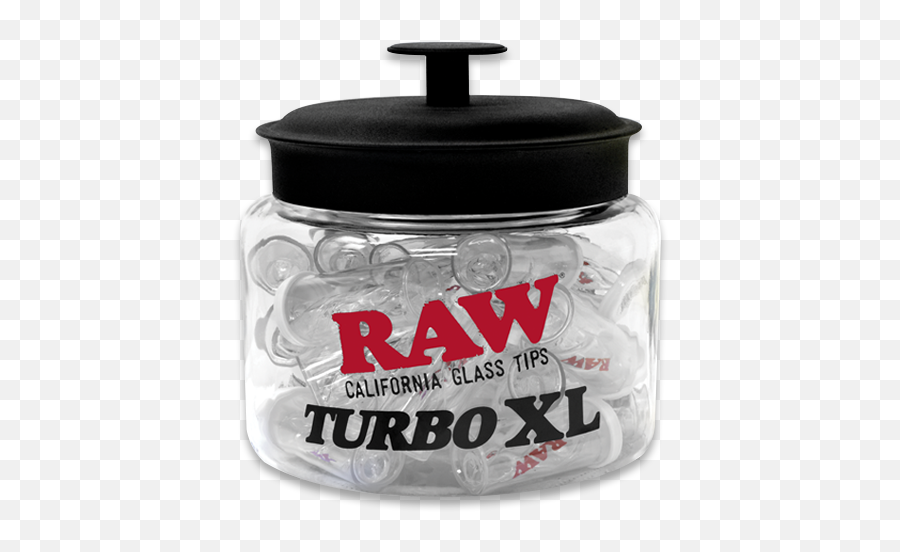 Raw Turbo Xl Glass Tip - Water Bottle Png,Tip Jar Png