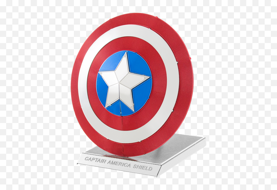 Metal Earth 3d Model Diy Kits - Captain America Shield Diy Png,Captian America Logo