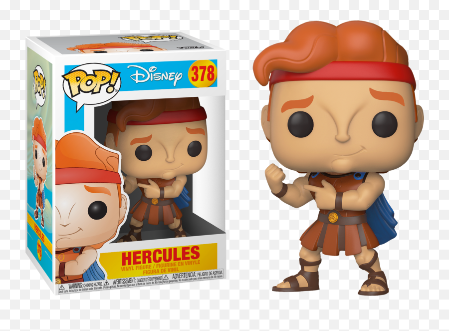 Hercules - Hercules Pop Vinyl Figure Funko Pop Hercules 378 Png,Hercules Png