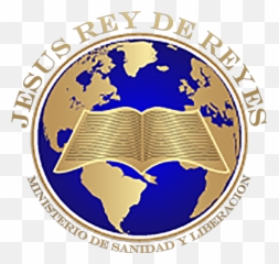 Akmal - logoroundtextchange2 u2013 Jesus Rey de Reyes Advec png